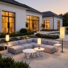 Lumaris Solar Table Lamp Black
