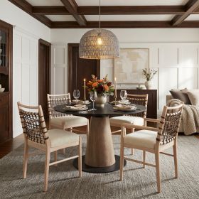 Wezly Dining Chair (Set of 2) Ivory