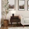 Mechy Side Table Brown