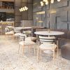 Equinox Dining Chair Oyster Gray & Natural