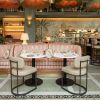 Velar Barstool (Set of 2) Beige & Gray