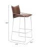 Pola Barstool Brown