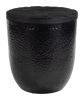 Duskan Storage Side Table Black