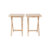 (2 Pack)Seaside Tray Table