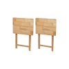 (2 Pack)Seaside Tray Table