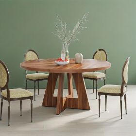 Dining Table (Color: brown)