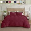 Serta Simply Clean Solid Duvet cover QUEEN