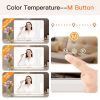 LED Vanity Mirror with Lights Aluminum Frame Bathroom Mirror Dimmable 3 Color Modes Makeup Mirror Memory Function Bedroom