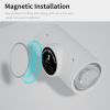 4pcs Rechargeable LED Night Light Wall Lamp Commercial StrobeLight Multi-color Mode Dimmable Indoor Light Magnetic StepLight for Entryway Bedside Desk