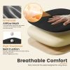 Ergonomic Office Desk Gaming Chair Mid Back with Lumbar Support Rocking Mode Height Adjustable with Fixed Armrest For Office