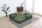 Sleeper Sofa with Pillow,Comfy Foldable Sofa Bed Compressed Sofa in Box, Convertible Sofa Bed for Living Room Bedroom Lounge Studio
