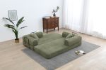 Sleeper Sofa with Pillow,Comfy Foldable Sofa Bed Compressed Sofa in Box, Convertible Sofa Bed for Living Room Bedroom Lounge Studio